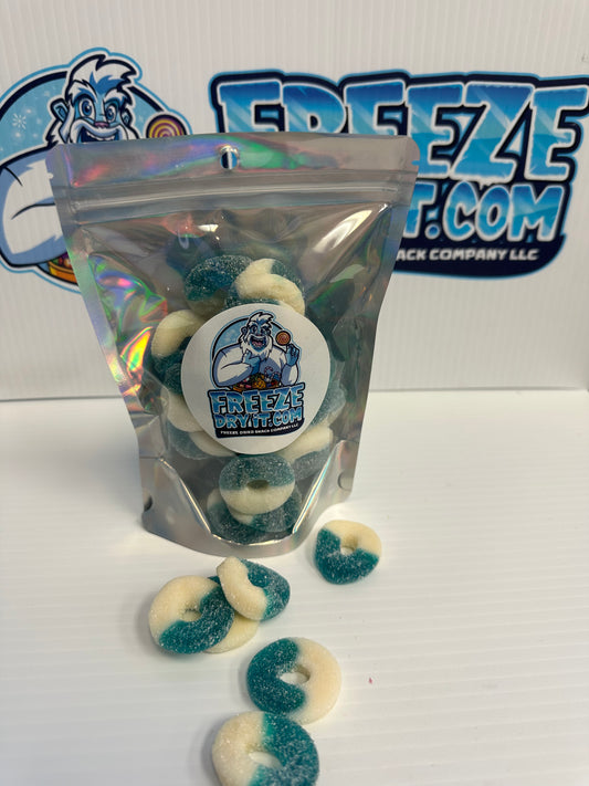 Albanese Blue Raspberry Rings(NOT FREEZE DRIED)